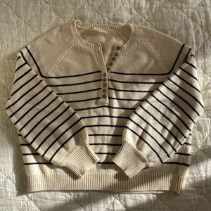 Sezane Striped Sweater